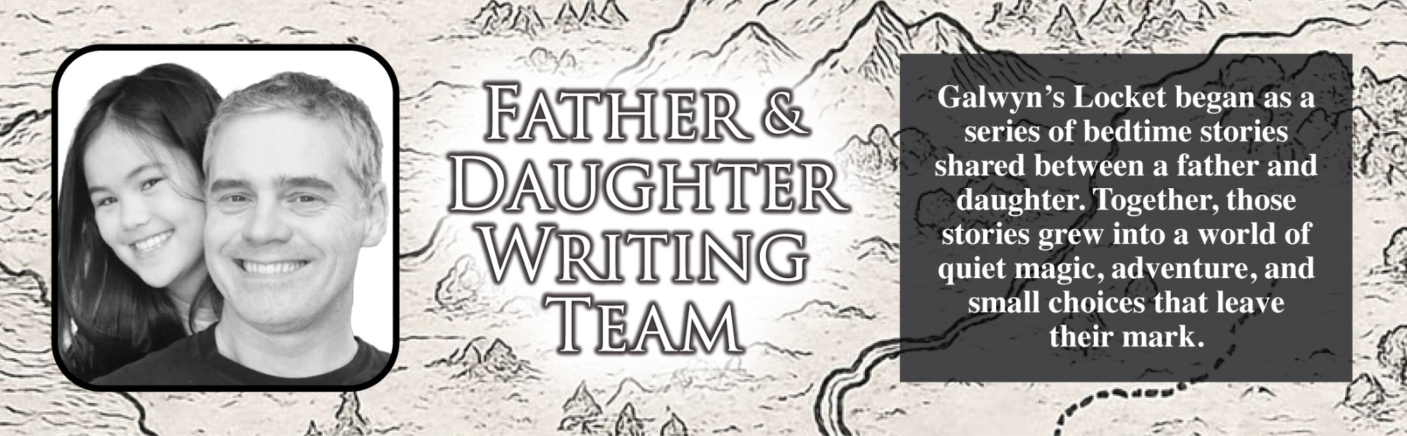 Sophie and Iain Fletcher, father and daughter writing team
